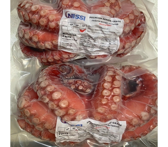 Bạch tuộc Sashimi đông lạnh